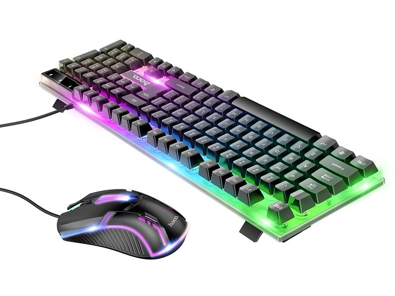 Hoco GM11 USB Wired RGB Gaming Mouse &amp; Keyboard Combo