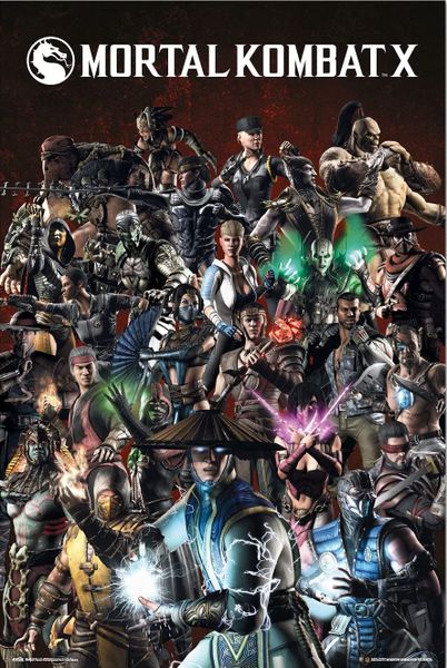 Mortal Kombat (Characters) Poster