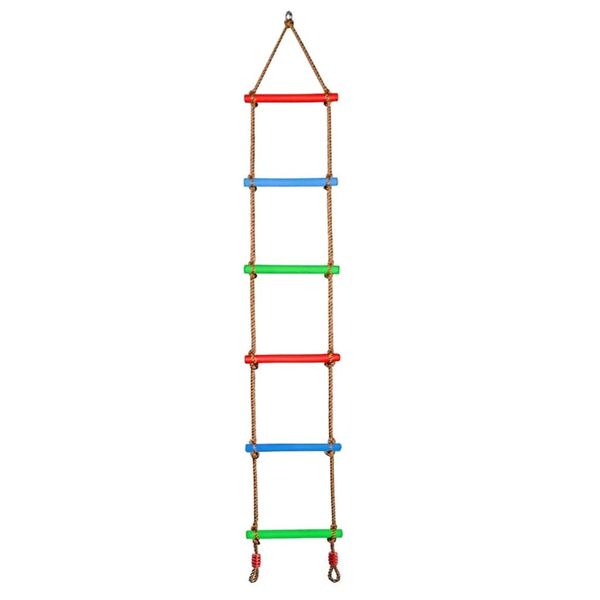 Toy Strength &amp; Co-ordination Improvment Wooden Rope Ladder(2m)