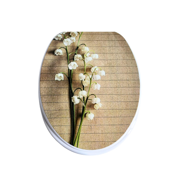 Fancy Floral Toilet Seats
