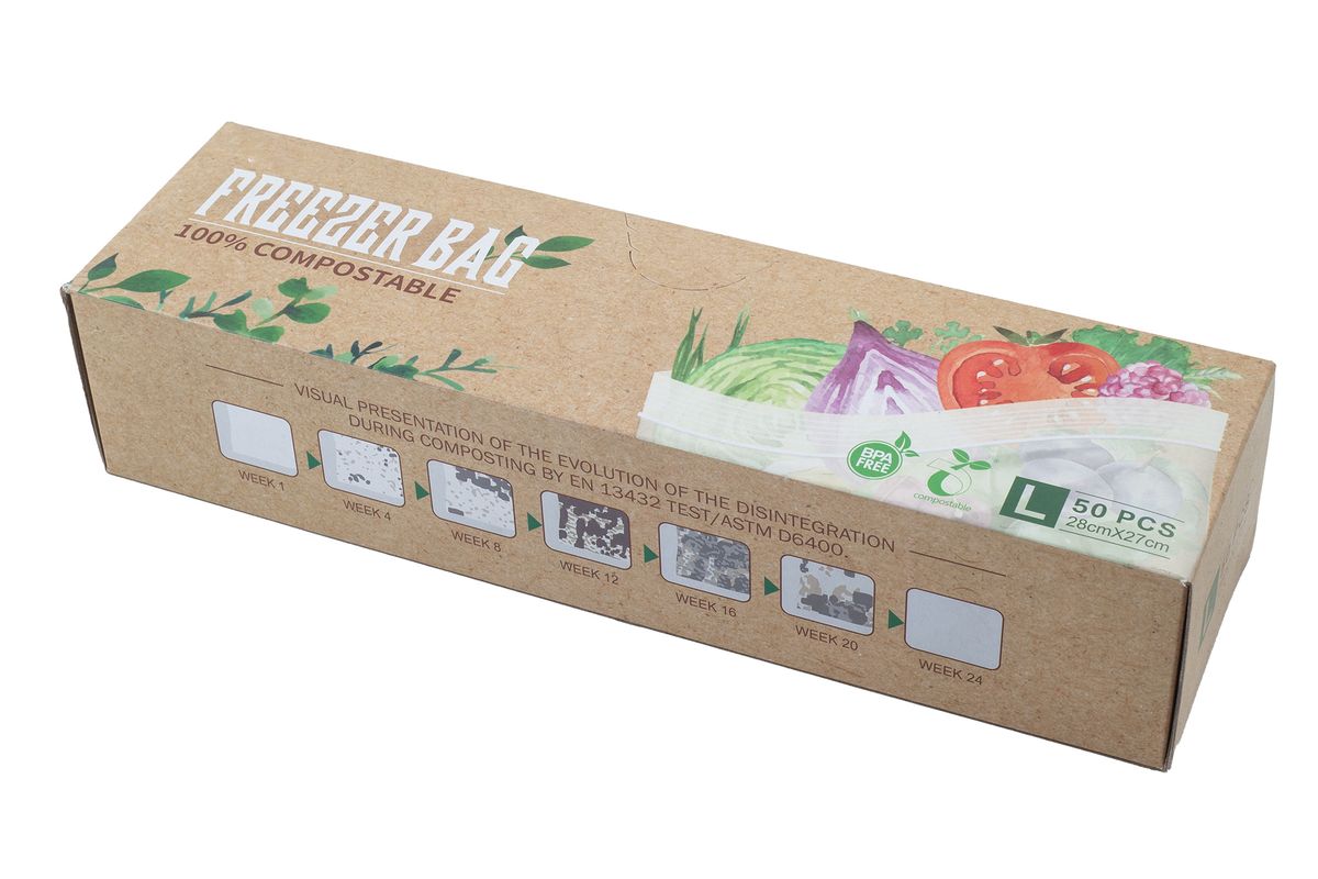 Compostable Freezer Bags 50 Piece Buy Online in South Africa