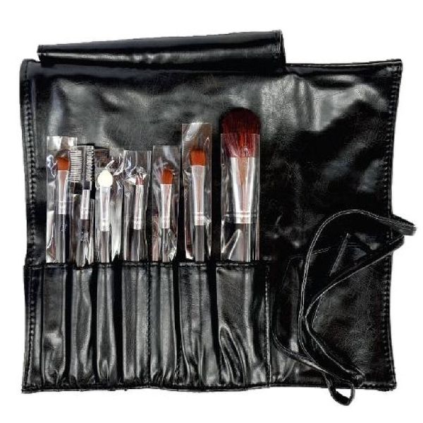 Make Up Brushes in Bag - Black (7)