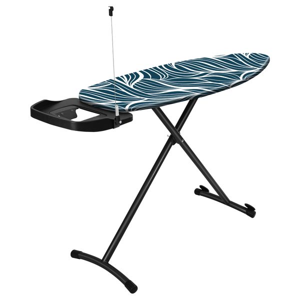 CASA Ironing Board | Premium | Iron Rest | Cord Guide | Cotton Cover 135x46