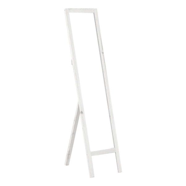 Woodly Natural Wood Leg Boutique Full Length Free - Standing Mirror - 36x14