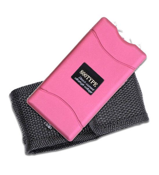 Pink Stun Gun &amp; Flashlight For Self Defensive