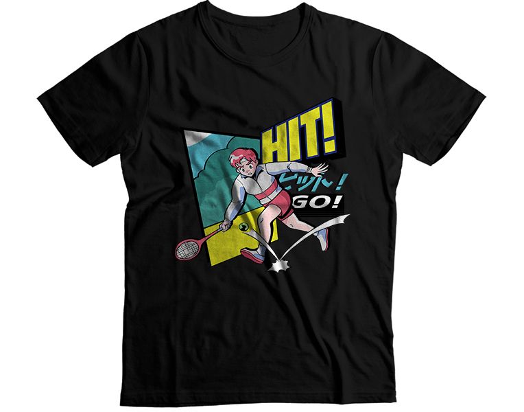 Hit and Go Graphic T-Shirt