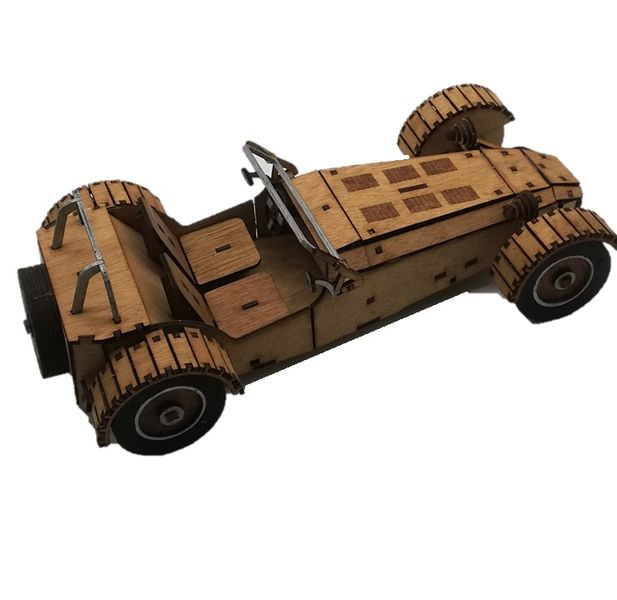 Lotus 7 3D Puzzle Wooden 3D Model