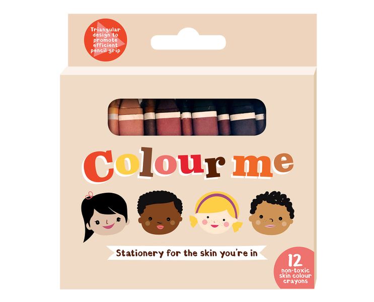 Colour Me Skin Tone Crayons - 3 Pack