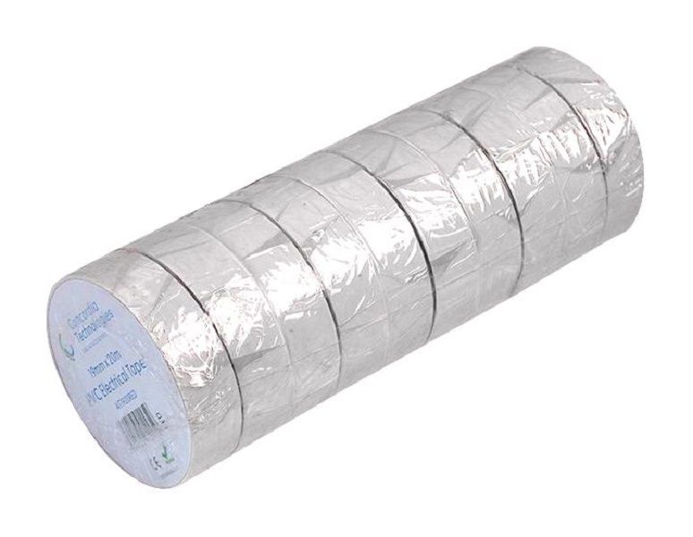 Multicomp Pro (MP002161) Electrical Insulation Tape, 19mmx33m (pkt of 10)