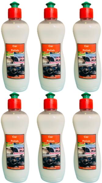 Car Polish (6 x 400ml) - Power Clean