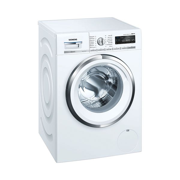Siemens - 10kg Compact Washer 1600rpm iQ700 - White