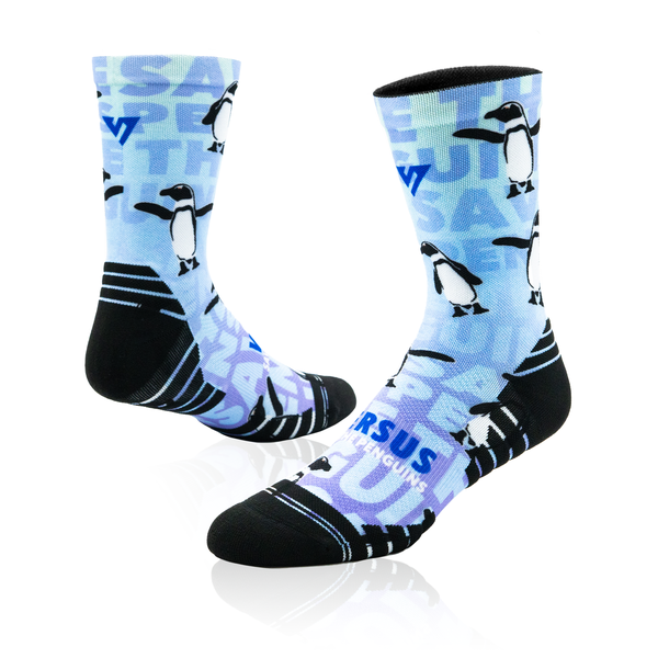 Versus Save the Penguin Active Crew Socks