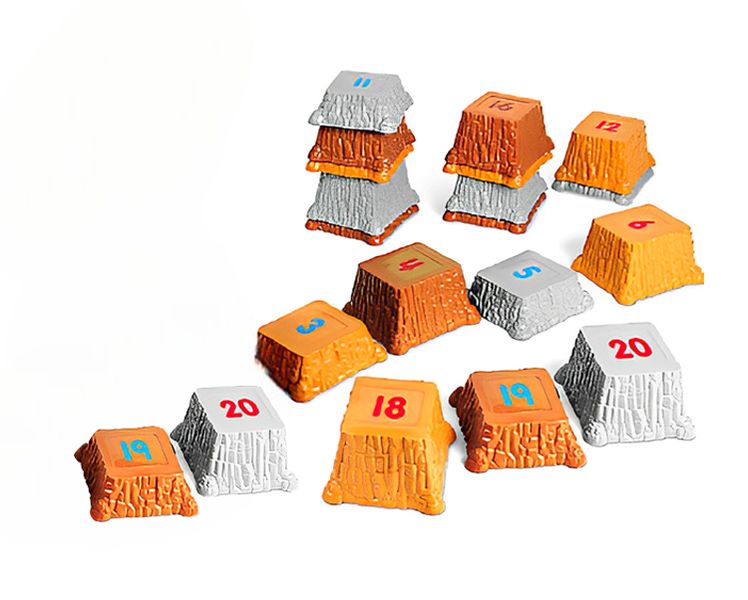 Giant Number Stepping Stones