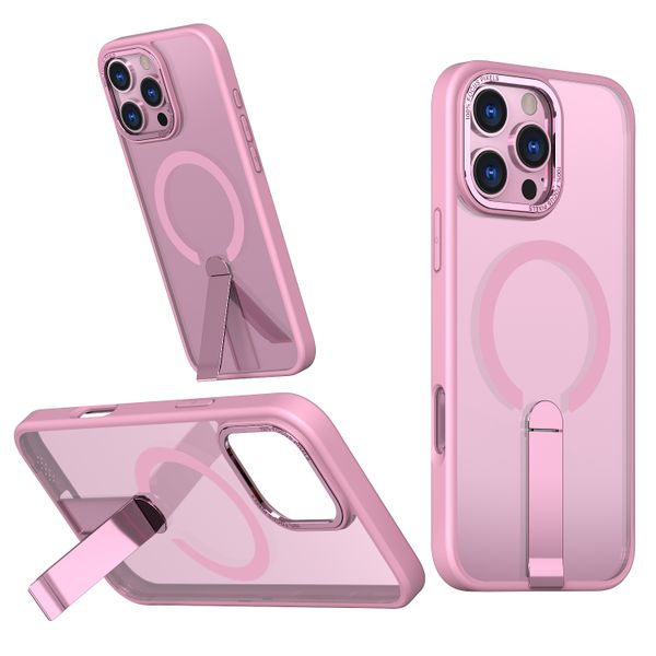 Magnetic Wireless Charging Stand Phone Case Compatible with iPhone16Pro Max