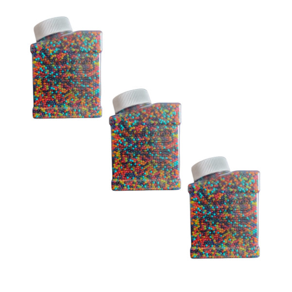 3 Pack Water Babies Gel Orbees 30000 + Beads Colourful Gel Blaster Cartridge