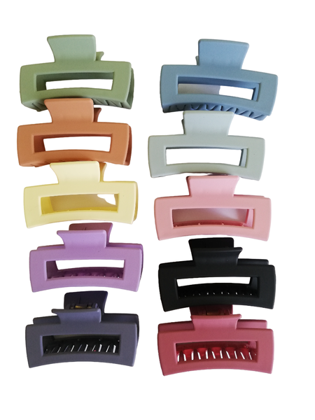 Claw Clips Set - 10 Pieces
