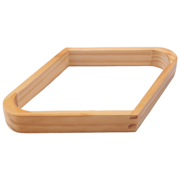 Triple-Cornered And Diamond Billiard Rack For Billiard Pool Table