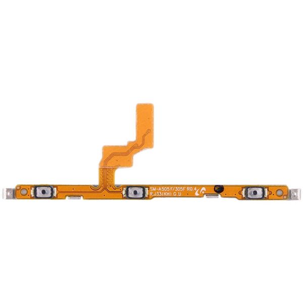 Techme Power &amp; Volume Button Flex Cable Compatible with Samsung Galaxy A20