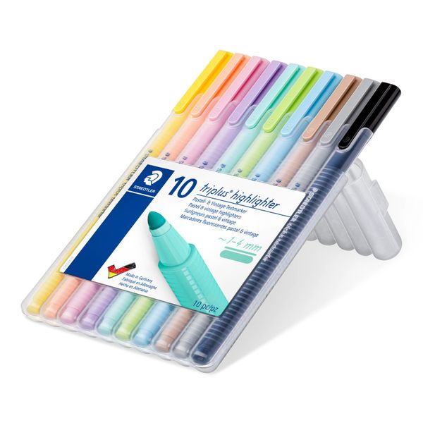 STAEDTLER Triplus Textsurfer Highlighters Box 10