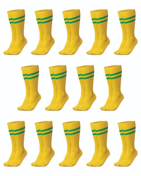 Set Of 14 Pairs - Gold/Emerald image