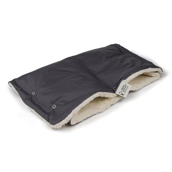 Pram Muff, Hand Warmer, 100% Organic Cotton, Waterproof, Universal Fit
