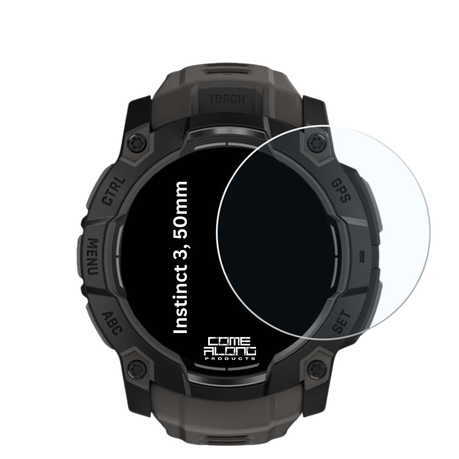 Comealong Tempered Glass Screen Protector For Garmin Instinct 3(50mm) Image