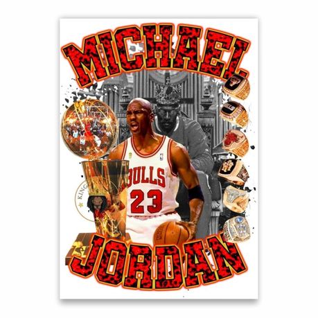 Michael Jordan Trophy Poster - A1, Shop Today. Get it Tomorrow!