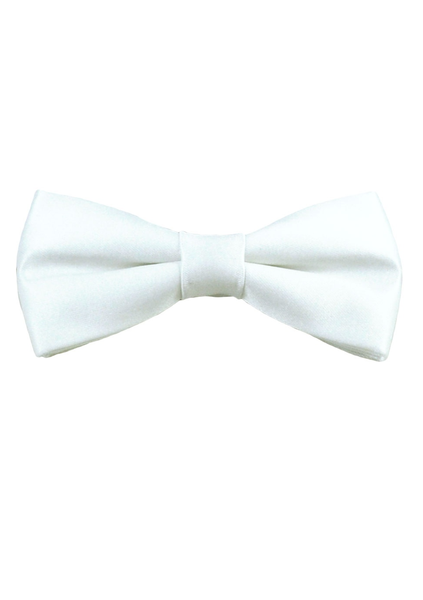 White Bowtie Set of 2