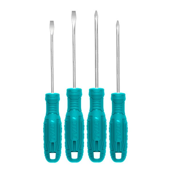 Total Tools Screwdriver Set 4Pcs 40Cr (2 Sets)