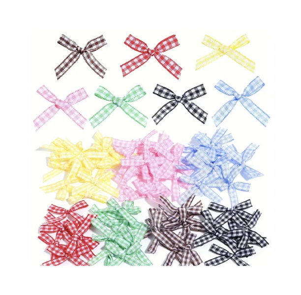 Craft Ribbon Bows Tie Small Bows for Crafts 150pc