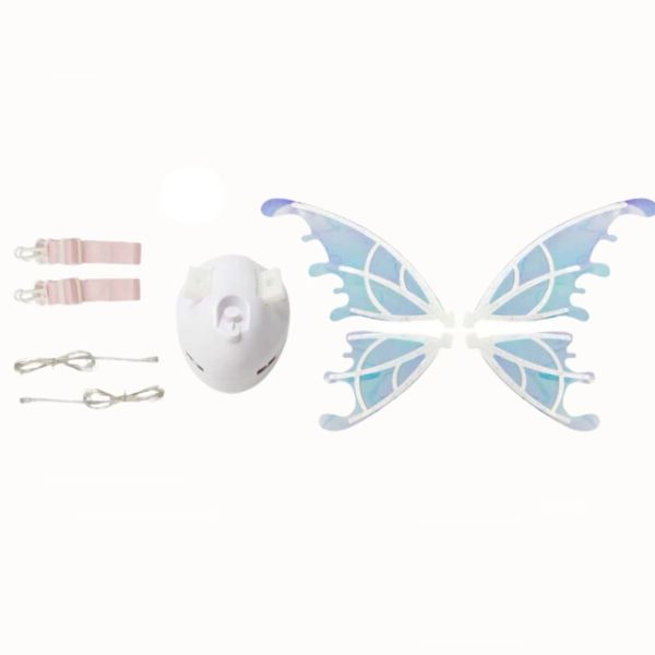 Electric Butterfly Wings with Light-Up and Simulation