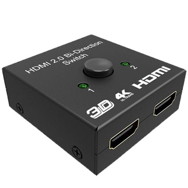 4K HDMI Bi-Directional Switch 2x1 Compatible with PS4 Xbox Pro