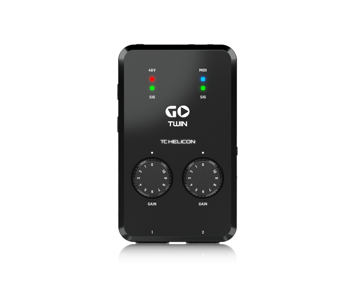 TC Helicon Go Twin Mobile Guitar Interface