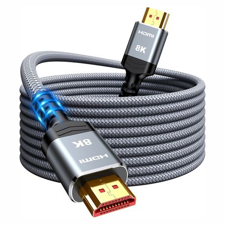 Blue Carbon 8K HDMI 2.1 Cable 2m Ultra HD High Speed 48Gps 4K@120Hz 8K@60Hz Image