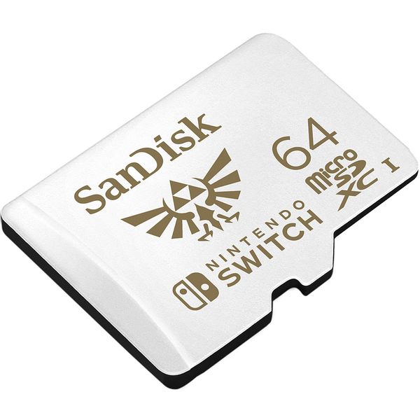 SanDisk 64GB 100MB/s Nintendo Switch MicroSD