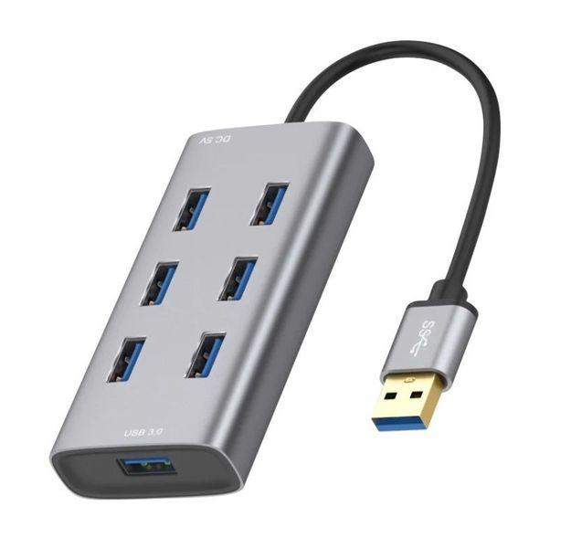 7 in 1 Smart USB Hub 3.0 Compatible With PC And Laptop