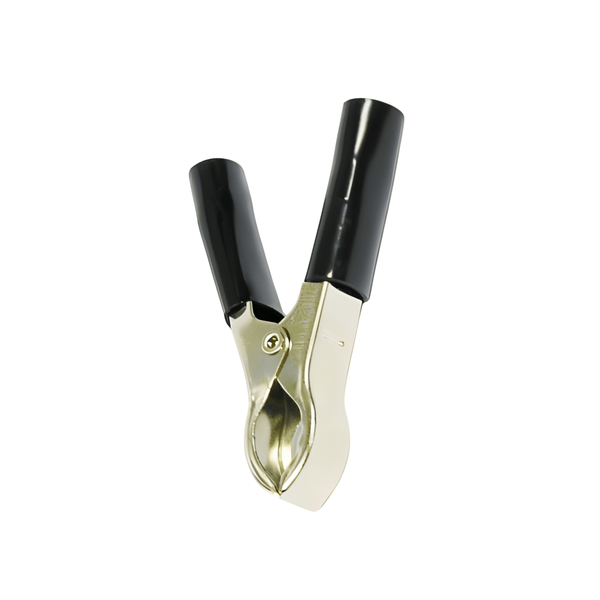 BC25 Black 74mm Battery Clip 30A Heavy - Duty Crocodile Clip Black