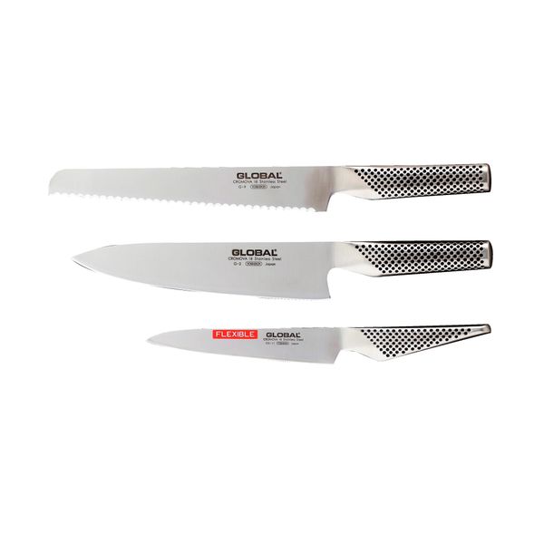 Global - Kitchen Knife Set - Set of 3