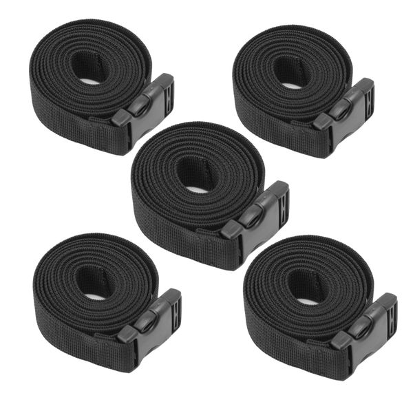 Camping Luggage Strap Release Buckle Belt - Set of 5