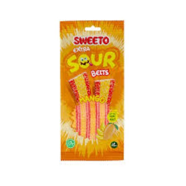 Sweeto Extra Sour Belts Mango x 12