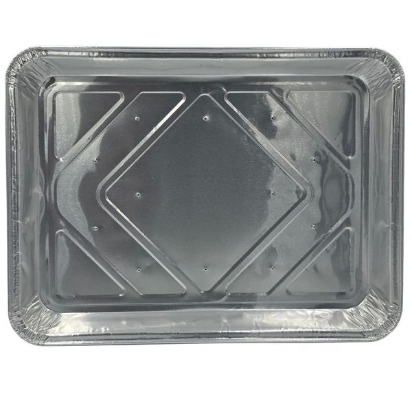 Foil Bun Tray - 615ml 19cm x 13.5cm Disposable (50 Pack)