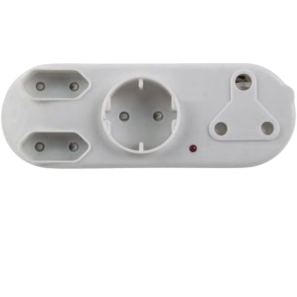 Zenith - Adaptor Plug - (1 x 16a 1 x Schuko + 2 x 5a)
