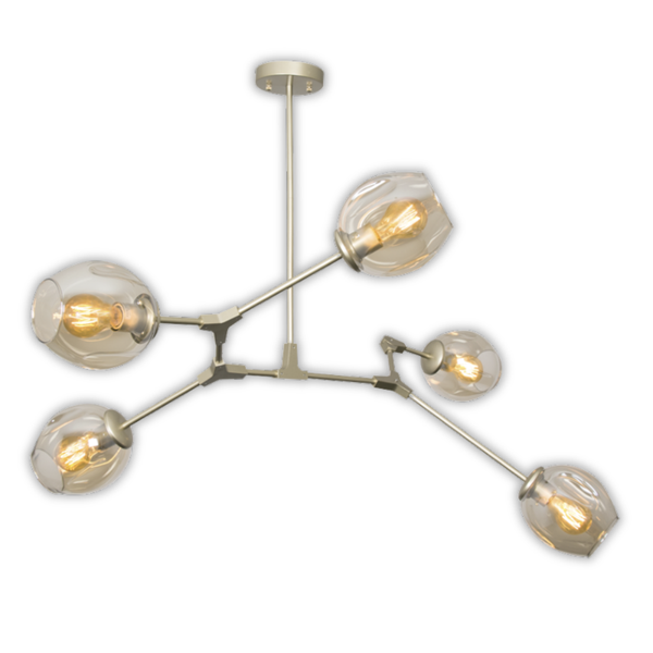Brightstar CH265/5 Gold Chandelier