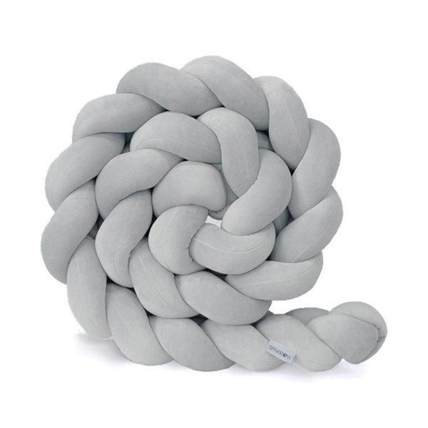 iKids Knot Bumper Cushion Grey