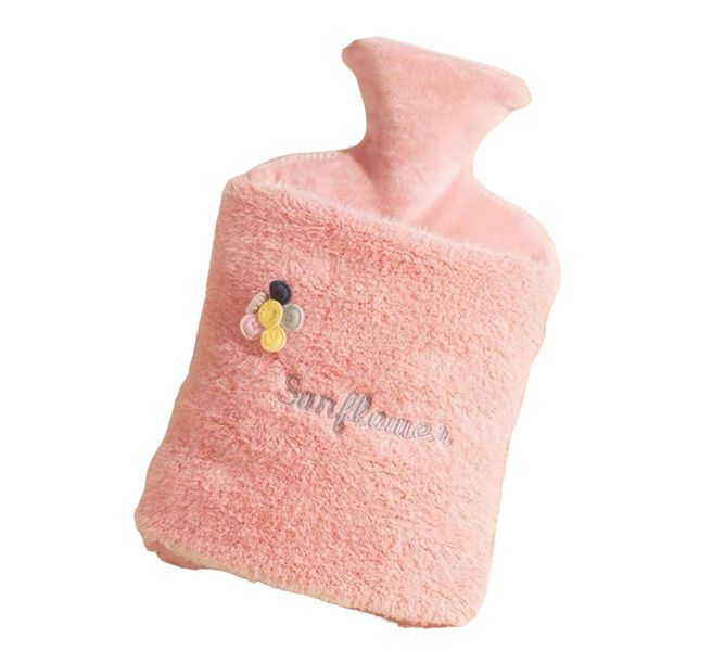 2L Luxurious Fluffy Plush Soft Material Hot Water Bottle