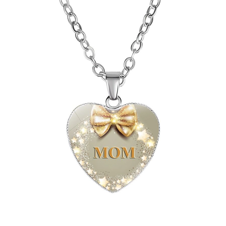 Mother's Day Mom's Love Mom Heart Necklace Special Women's Day | Shop ...