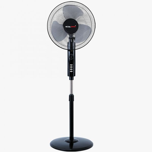 16 Inch 3 Speed Pedestal Fan with Plastic Run- Soft Blades &amp; Timer Dial