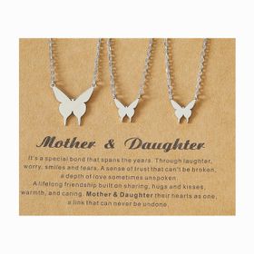 Mother and Daughters Butterfly Necklace Set | Shop Today. Get it ...