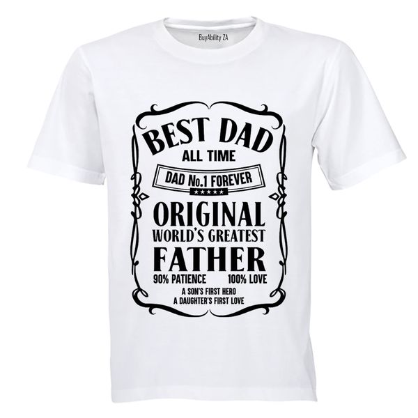 Original World's Greatest Father - Adults - T-Shirt
