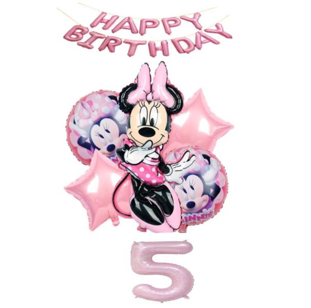 Minnie Mouse Balloon Set 5 Year